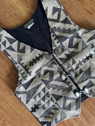 Gilet geometrico vintage roper - geometrico,