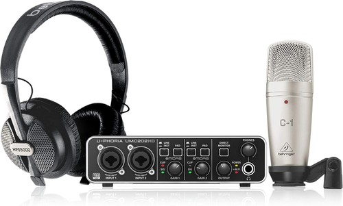 Behringer recording bundle set - recording,