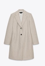 New Zara Long Cream Taupe