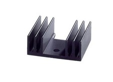 Dissipatore termico aletta di raffreddamento per TO220 TO126 in alluminio 17°C/W