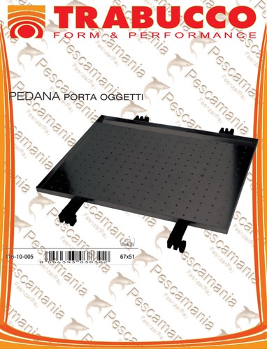 Pedana porta oggetti trabucco - pedana,