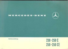 MERCEDES W 114 Coupè Manuale