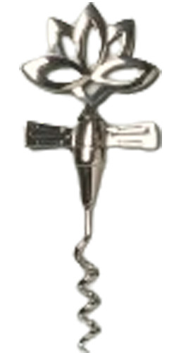 Cavatappi silver fiore loto - , in
