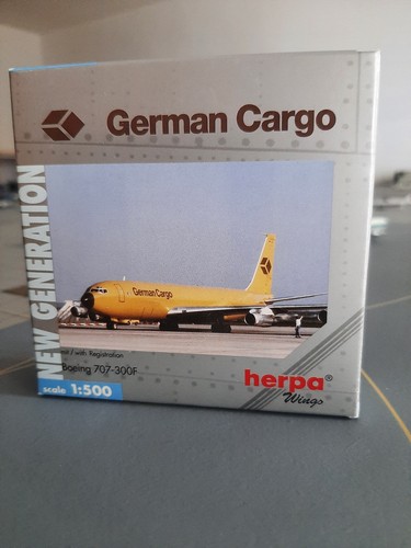 Boeing 707 300 german cargo - boeing,