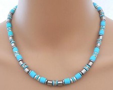 Collana collier rulli tubo