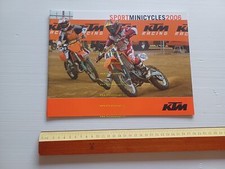 KTM produzione modelli Sport MiniCycles 2006 depliant originale