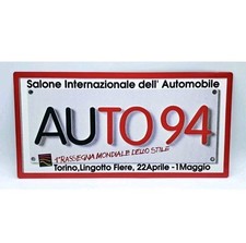 CARTELLO INSEGNA TARGA-AUTO