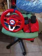 Volante + Pedaliera Mario Kart in condizioni PARI AL NUOVO per nintendo switch