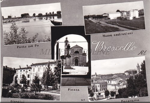 Brescello vedute nuove - -, vedute,