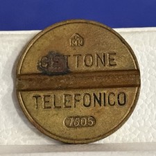Gettone telefonico cmm 7605 - gettone,