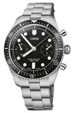 Oris Divers Sixty-Five Automatico Cronografo Acciaio Orologio da Uomo 771 7791