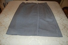 Donna Enrica, Gonna, Quadretti bianco nero, 55 lana 45 viscosa, tg 49, usata