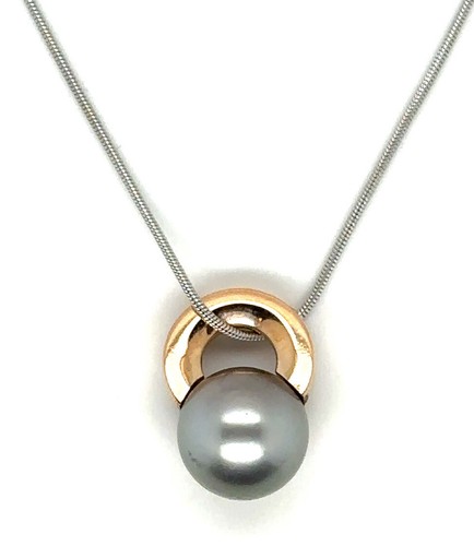 Collana salvini oro bianco - in,