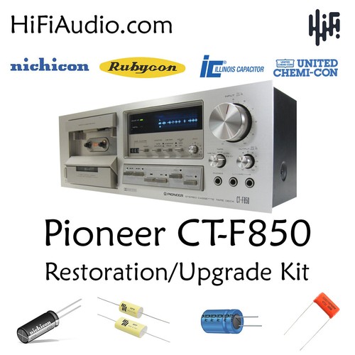 Pioneer f850 ricostruzione - pioneer, ct-f850