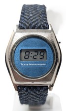 Orologio Texas Instruments watch anni 70 digital rare clock vintage lcd quartz