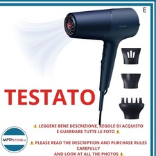 Philips Serie 5000 BHD510/20 – Asciugacapelli 2300W - BLU - TESTATO - PHON