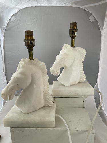Coppia lampade testa di - testa,