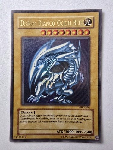 Yugioh drago bianco - yugioh!, blu