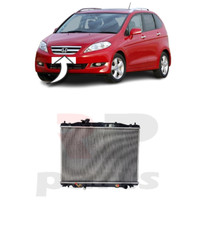 PER HONDA FR-V 2005 - 2009 RADIATORE ANTERIORE NUOVO SOLO 1.8/2.0 BENZINA 19010RJJ901
