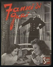 CINEMA-brochure 7 ANNI DI GUAI Moser Wust Holzmann Lingen Tabody 1940 MARISCHKA