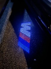 Luce porta benvenuto BMW logo