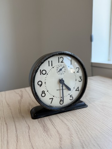 Westclox sveglia vintage raven - westclox,