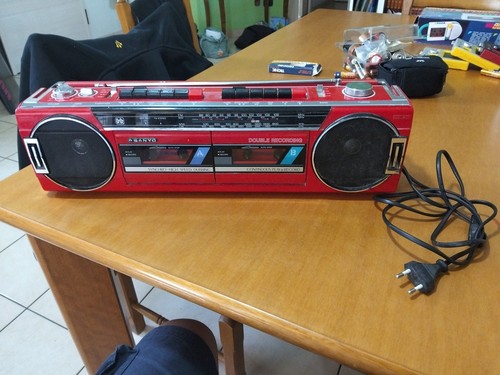 Sanyo w715l boombox - sanyo,
