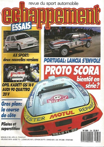 Echappement 234 sport - n°234, /