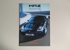 Depliant brochure Toyota MR2 - 2001