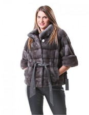 WOMENS HORIZONTAL MINK FUR