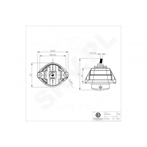 Supporto motore destra per - supporto, bmw