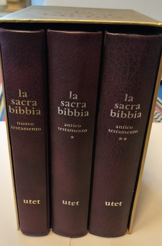 Sacra bibbia utet 1973 - la,