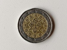 monete rare 2 euro con errore di conio. Anno 2002 Portogallo 