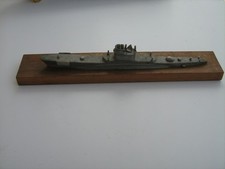 MODELLO NAVE IN METALLO E LEGNO