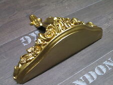 Console M Barocco Oro 31x21x12 CM Retrò Specchio Muro Mensola Nuovo Console Muro