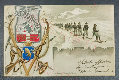 Cartolina postale reggimentale - cartolina,