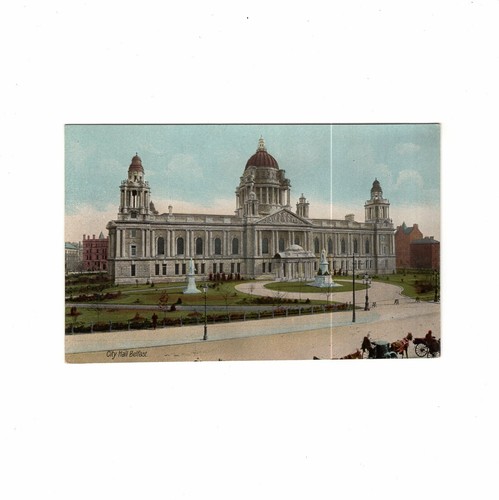 Cartolina belfast municipio - cartolina,