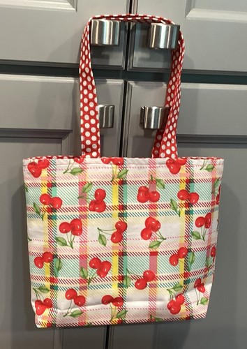 Mini tote bag - fatta, mano