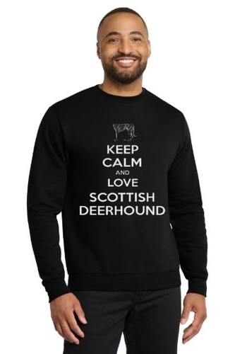 Felpa girocollo keep calm - keep, and