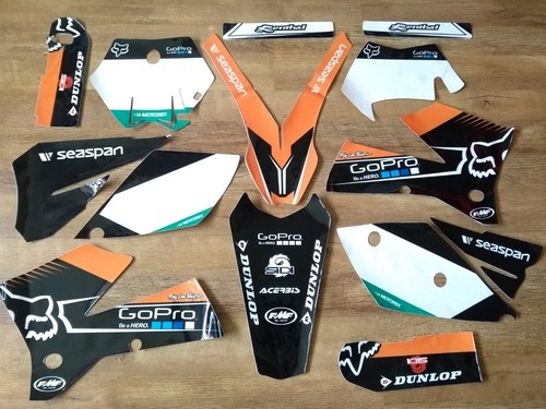 Kit grafica decalcomanie ktm - grafica,