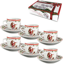 , Set Di 6 Tazze Da Caffè Con