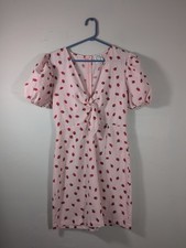 Mini abito donna blu pioggia