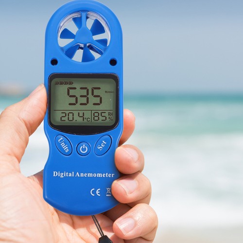Mini igrometro anemometro - ,