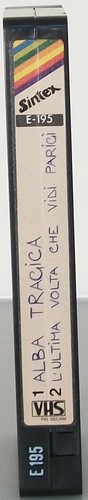 Videocassetta vhs 195 - videocassetta,
