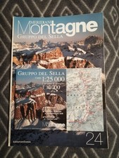 MERIDIANI MONTAGNE                         N. 24 GRUPPO DEL SELLA  CON CARTINA