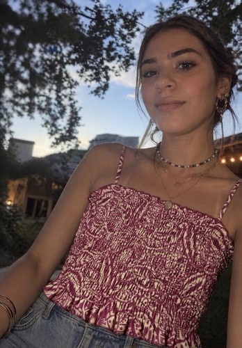 Top donna crop siena sky - siena,