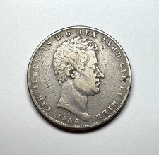 1844 Italy (Sardinia) - AR 5