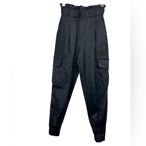 Zara pantalone cargo raso con - zara,