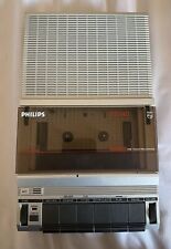 Registratore / Lettore Cassette Philips D6340 Vintage Per Ricambi