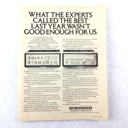Pioneer stereo anni - pioneer,